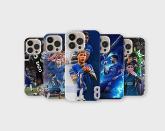 Enzo Fernandez Phone Case Football Lover Cover for iPhone 17 Pro Max 16 15 14 13 12 11 X 8 7 6 Samsung S26 Ultra S25 S24 S23 S22 S21 S20 FE