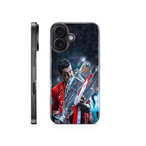 Cristiano Ronaldo Phone Case CR7 Phone Cover for iPhone 16 Pro Max 15 14 13 12 11 X 8 7 6 Samsung S25 Ultra S24 S23 S22 S21 S20 FE