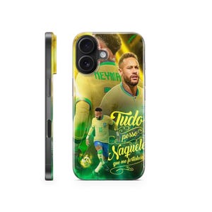 Neymar Telefoon Case Neymar JR Telefoon Cover voor iPhone 16 Pro Max 15 14 13 12 11X8 7 6 Samsung S25 Ultra S24 S23 S22 S21 S20 FE