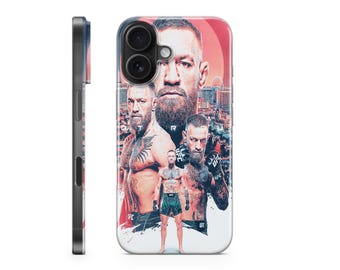 Conor McGregor Phone Case UFC Cover MMA Lover Gift for iPhone 16 Pro Max 15 14 13 12 11 X 8 7 6 Samsung S25 Ultra S24 S23 S22 S21 S20 FE