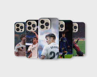 Brahim Diaz Phone Case Football Lover Phone Cover for iPhone 17 16 Pro Max 15 14 13 12 11 X 8 7 6 Samsung S25 Ultra S24 S23 S22 S21 S20