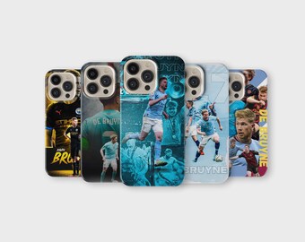 Kevin De Bruyne Phone Case Soccer Player iPhone Case Football Fan Gift Samsung Case Sports Aesthetic Cover