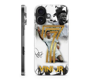 Vinicius jr Phone Case Vinicius jr Phone Cover for iPhone 16 Pro Max 15 14 13 12 11 X 8 7 6 Samsung S25 Ultra S24 S23 S22 S21 S20 FE