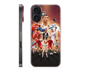 Cristiano Ronaldo Phone Case CR7 Phone Cover for iPhone 16 Pro Max 15 14 13 12 11 X 8 7 6 Samsung S25 Ultra S24 S23 S22 S21 S20 FE