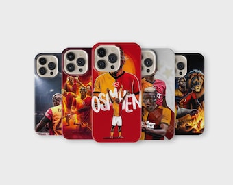 Victor Osimhen Phone Case Football Lover Phone Cover for iPhone 17 16 Pro Max 15 14 13 12 11 X 8 7 6 Samsung S25 Ultra S24 S23 S22 S21 S20