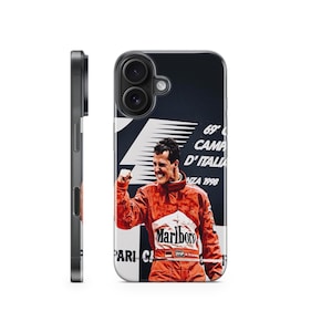 Michael Schumacher Phone Case Formula 1 Phone Cover for iPhone 16 Pro Max 15 14 13 12 11 X 8 7 6 Samsung S25 Ultra S24 S23 S22 S21 S20 FE