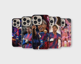 Lamine Yamal Phone Case Football Lover Cover for iPhone 17 Pro Max 16 15 14 13 12 11 X 8 7 6 Samsung S26 Ultra S25 S24 S23 S22 S21 S20 FE