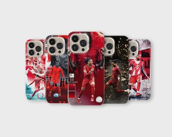 Michael Olise Handyhülle Football Lover Cover für iPhone 17 Pro Max 16 15 14 13 12 11 X 8 7 6 Samsung S26 Ultra S25 S24 S23 S22 S21 S20 FE