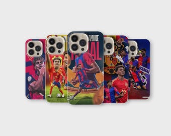 Lamine Yamal Handyhülle Lamine Yamal Handyhülle für iPhone 16 Pro Max 15 14 13 12 11 X 8 7 6 Samsung S25 Ultra S24 S23 S22 S21 S20 FE A16