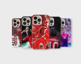 Jamal Musiala Phone Case Football Lover Cover for iPhone 17 Pro Max 16 15 14 13 12 11 X 8 7 6 Samsung S26 Ultra S25 S24 S23 S22 S21 S20 FE