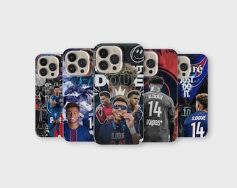 Desire Doue Phone Case Football Lover Cover for iPhone 17 Pro Max 16 15 14 13 12 11 X 8 7 6 Samsung S26 Ultra S25 S24 S23 S22 S21 S20 FE