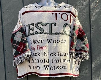 Oversized Golf Tapestry Men's DIY Shirt