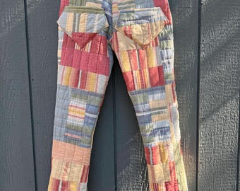 Men’s Vintage Quilt Handmade Sweatpants