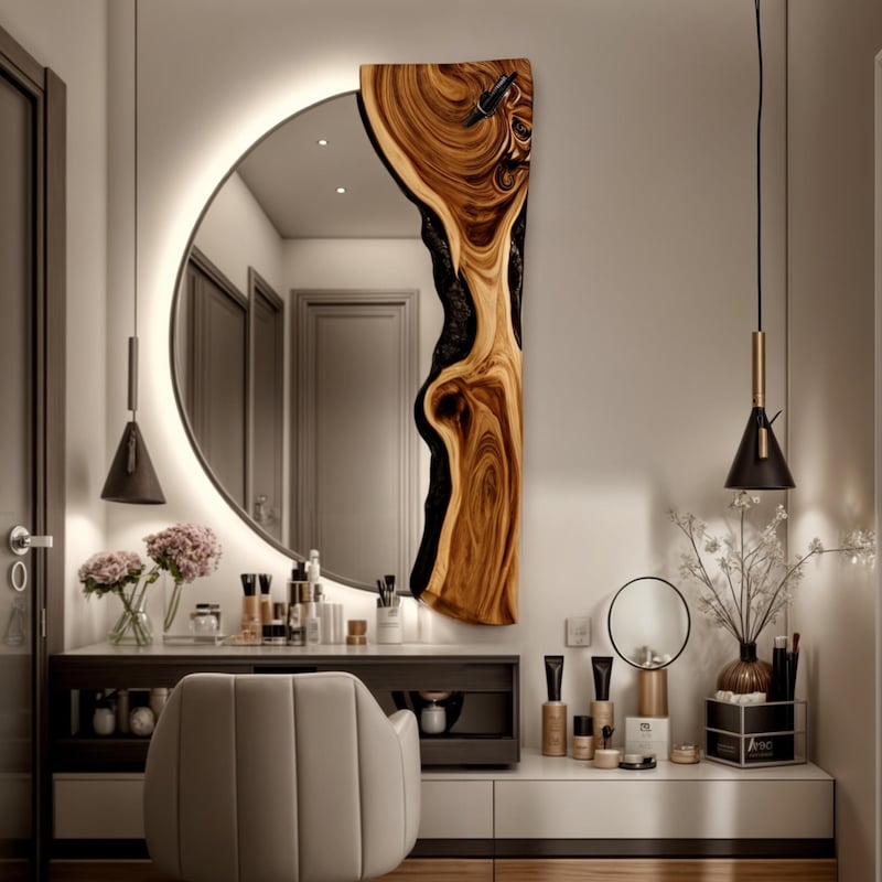 Radius Mirror - Etsy