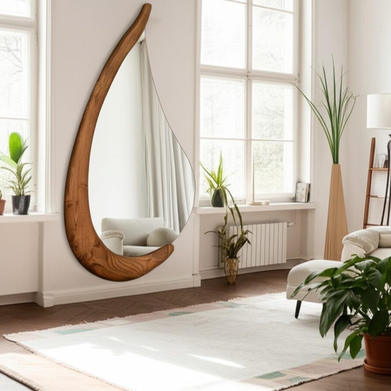Radius Mirror - Etsy