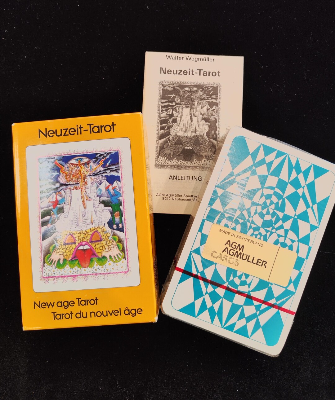 Neuzeit-Tarot ニューエイジタロット ノイツァイトタロット、ニューエイジタロット。オリジナル。パッケージ