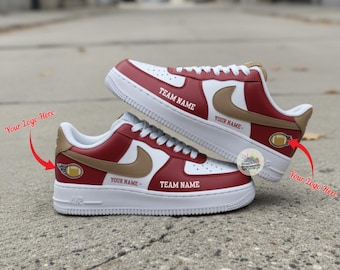 Malowane ręcznie buty piłkarskie AF1: buty piłkarskie na zamówienie