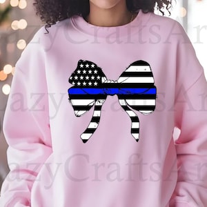 Police Coquette Bow Flag Svg, Thin Blue Line Svg, Police Svg, Blue Line Svg, Love Blue Line Svg, Police Flag Svg, Police Officer Svg Files