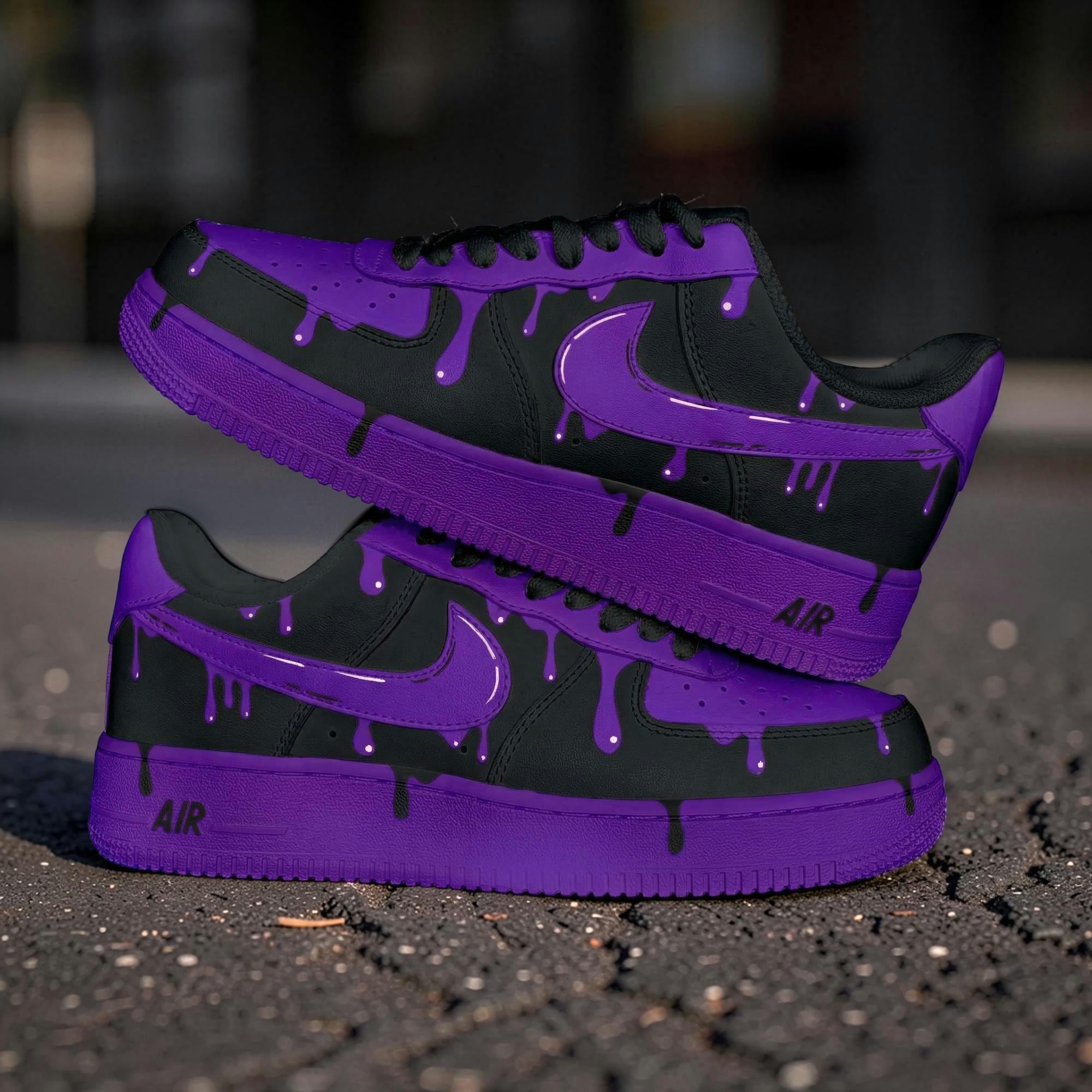 Purple rope laces air force 1 - Etsy 日本