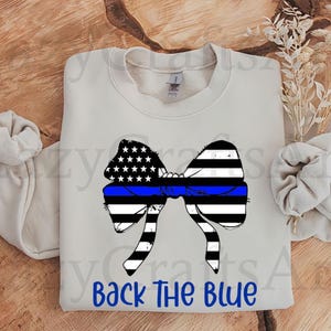 Back The Blue Coquette Bow Svg, Thin Blue Line Svg, Police Svg, Blue Line Svg, Love Blue Line Svg, Police Flag Svg, Police Officer Svg Files