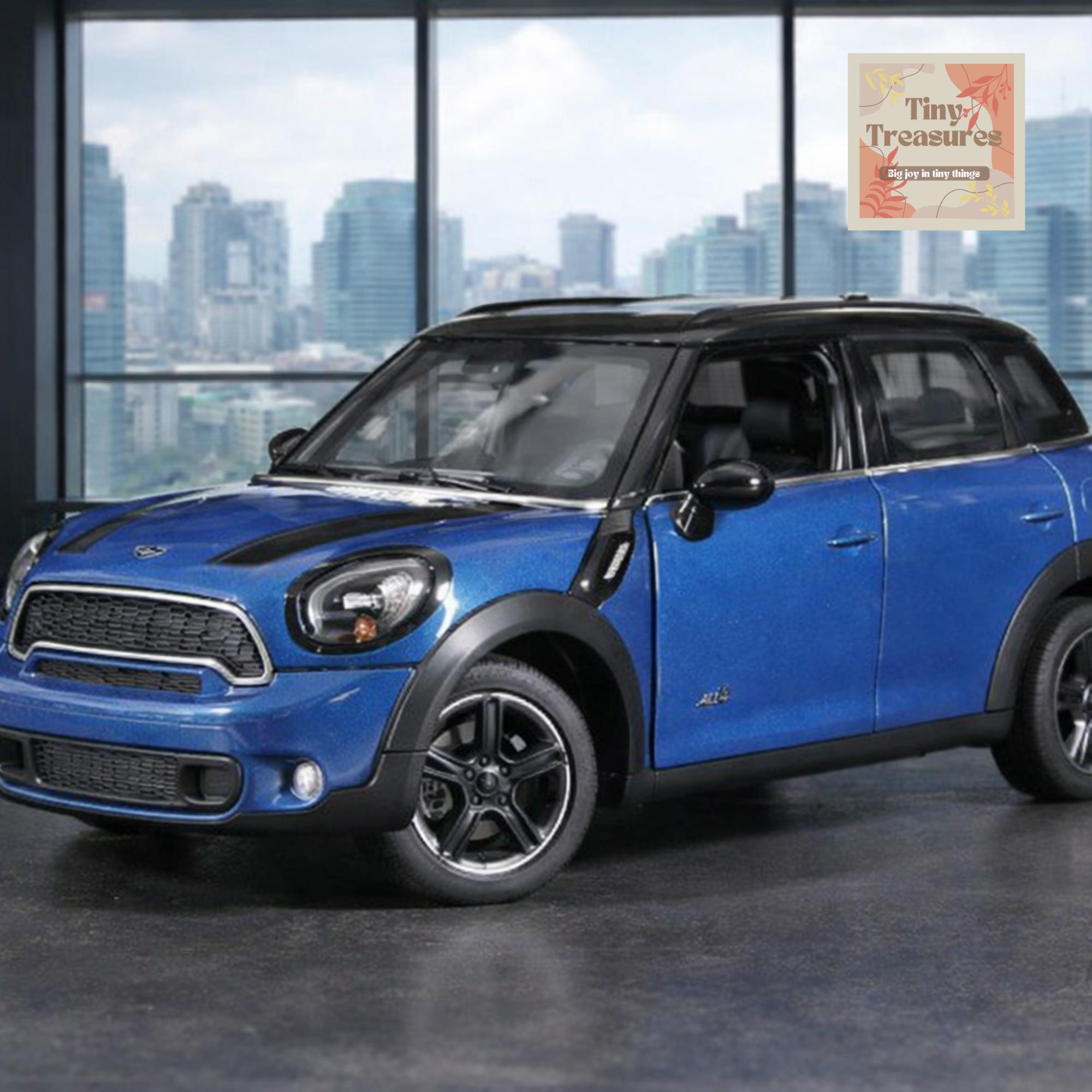Miniature Classic Car 1:24 | Diecast Model Car With Openable Doors ...