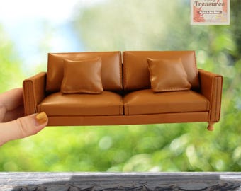 ミニチュアソファ3点セット I ドールハウス ミニチュア ホワイト