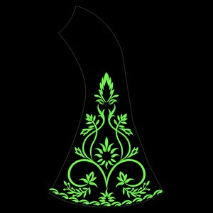 6-Piece Algerian Karakou Embroidery Design – Traditional Motif Digital Machine Files (Instant Download) image 7