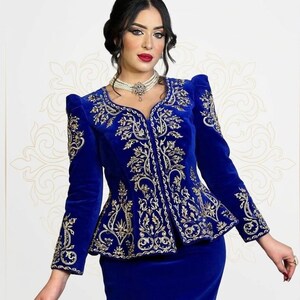 6-Piece Algerian Karakou Embroidery Design – Traditional Motif Digital Machine Files (Instant Download) image 2