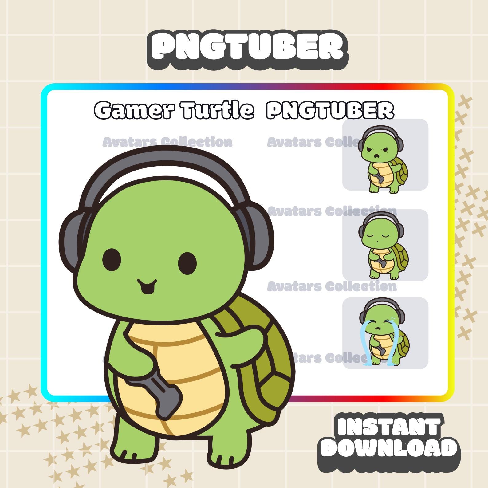 Kawaii turtle png - Etsy België, image size:1588x1588