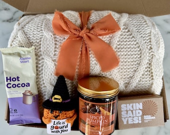 Autumn Hygge Gift Box, Fall Gift Box, Halloween Gift Box, Gift Box For Her, Self Care Box, Cozy Gift Box, Autumn Gift Box, Birthday Gift Box