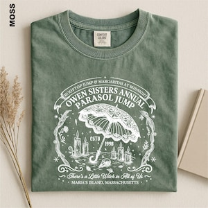 Owens Sisters Annual Parasol Jump Comfort Colors Shirt, Practical Magic Witch Tee, Midnight Margaritas, 90s Movie Fan Gift Sweater bild 7