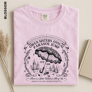 Owens Sisters Annual Parasol Jump Comfort Colors Shirt, Practical Magic Witch Tee, Midnight Margaritas, 90s Movie Fan Gift Sweater bild 8