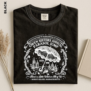 Owens Sisters Annual Parasol Jump Comfort Colors Shirt, Practical Magic Witch Tee, Midnight Margaritas, 90s Movie Fan Gift Sweater bild 2