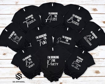 I'll Bring The Quotes Shirts, Funny Girls Trip Shirt, Girls Weekend Shirts, Girl Vacation Hoodie, Girls Party Shirts, Girls Holiday Shirts
