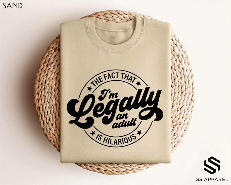 a t - shirt with the words i'm not that i'm legally