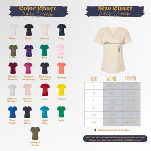 a women's v - neck t - shirt size guide