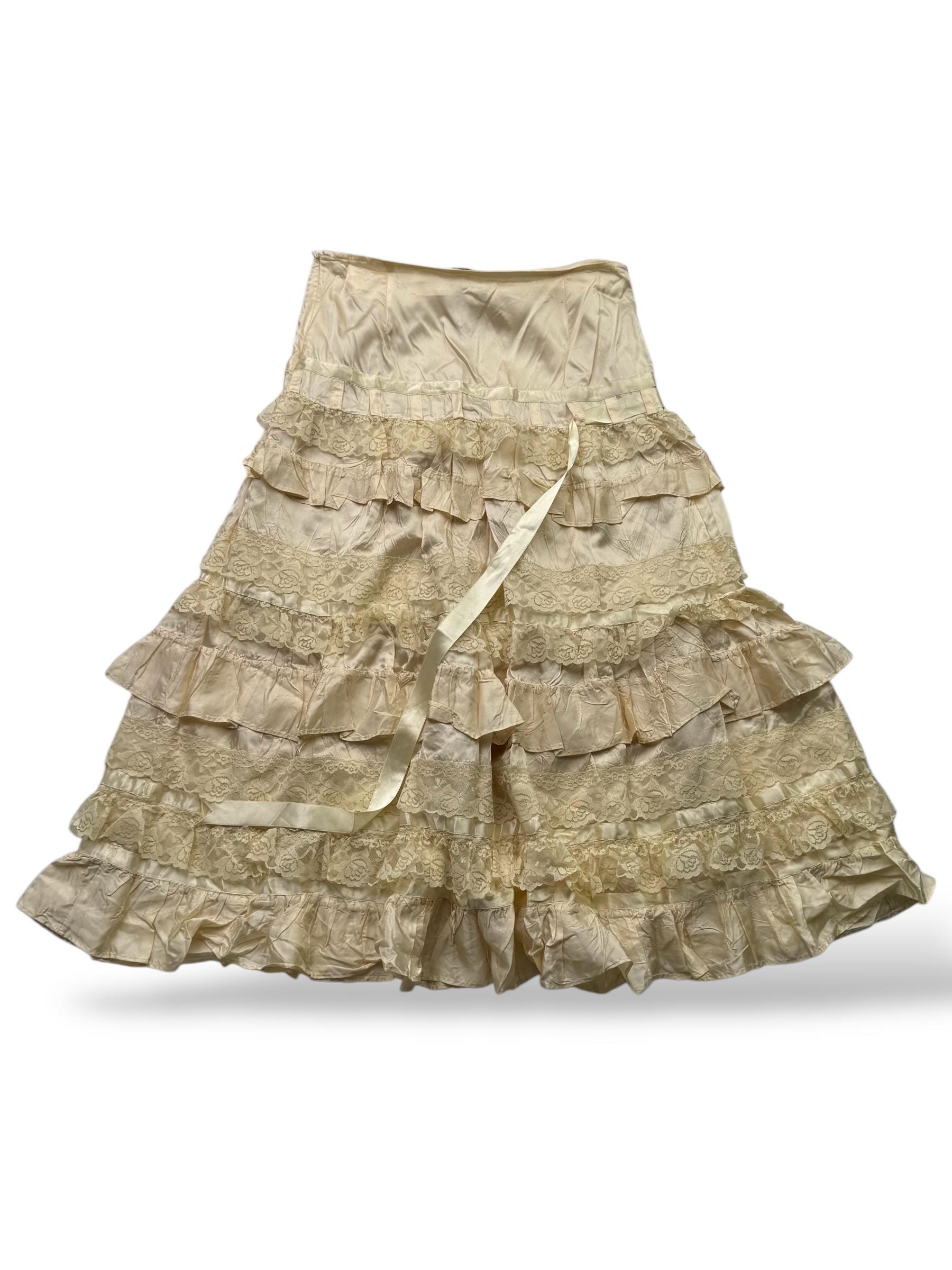 Vintage Full Lace Maxi Skirt main image 1