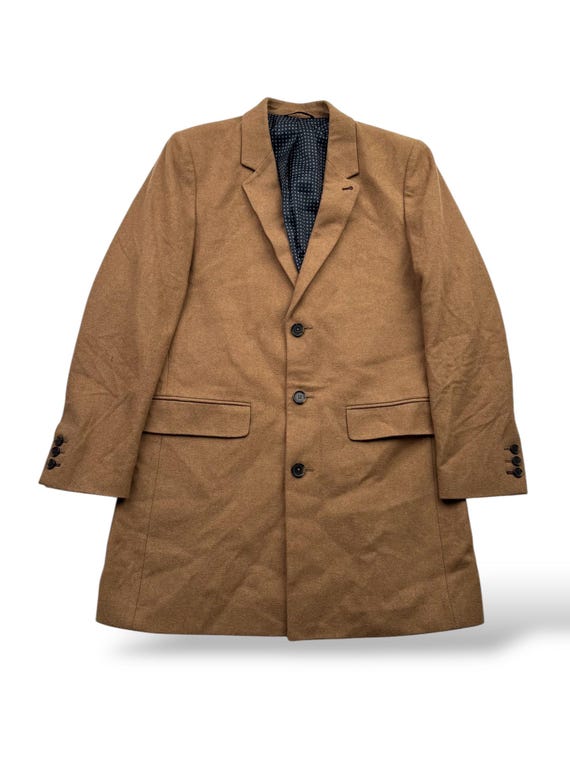 Vintage Wool Coat W147 Men's Size M