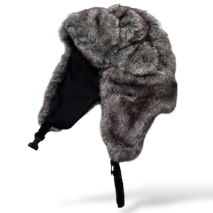 Vintage Faux Fur Hat W232 Men&#39;s Size OS