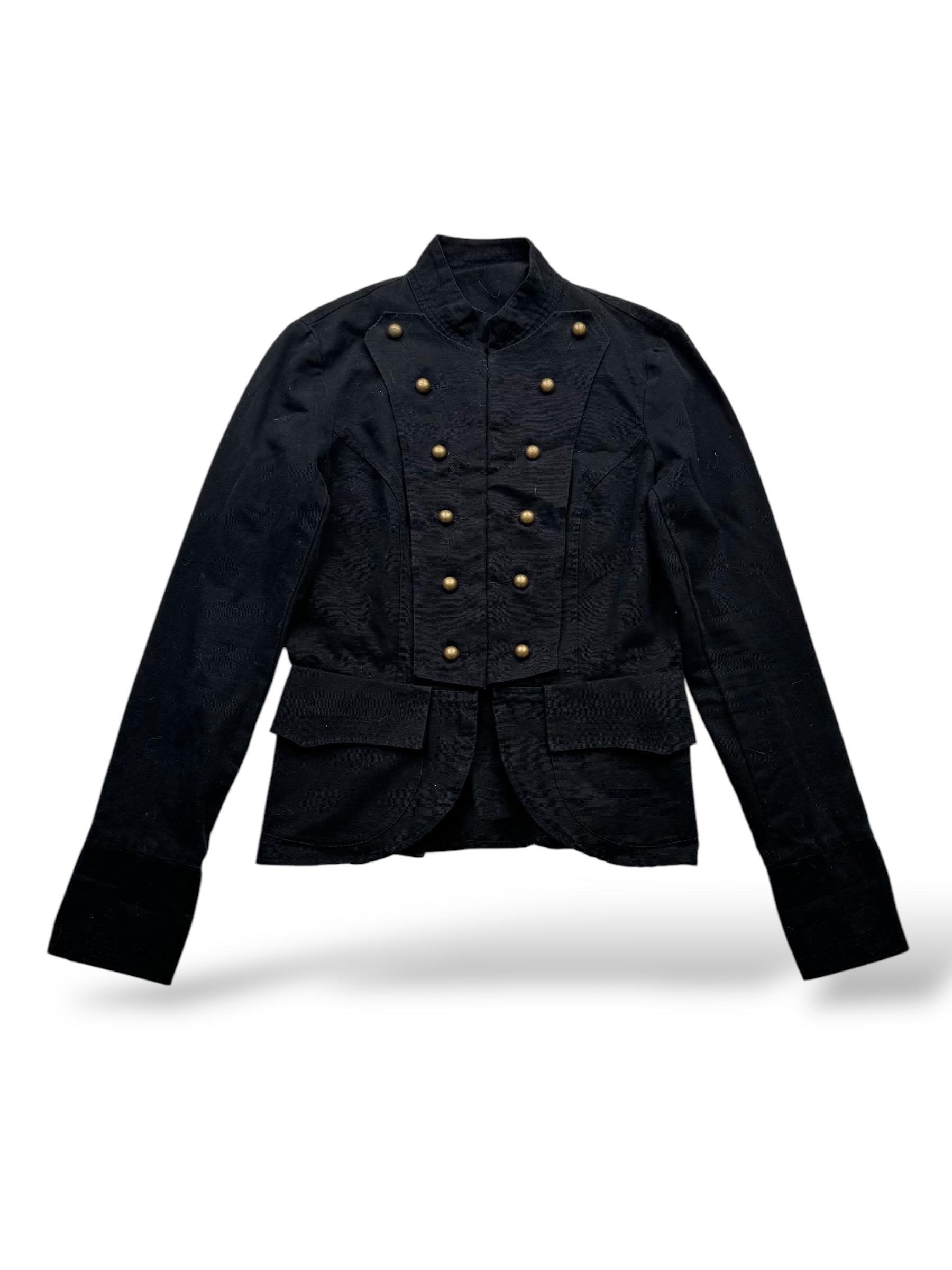 Vintage Cropped Jacket With Many Button W18 Women's Size XS - Etsy