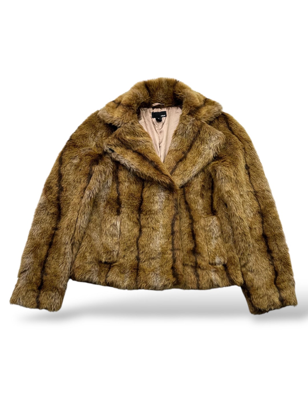 Vintage Faux Fur Coat W82 Women's Size S - Etsy