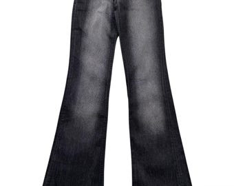 Vintage Faded Flare Jeans W448 Women's Size XXS