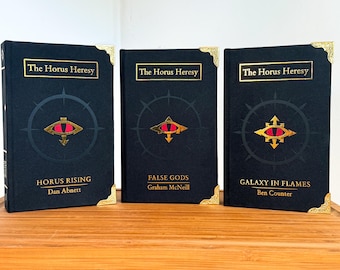 Libros de la Herejía de Horus 1-3 - Tapa dura personalizada y encuadernada a mano