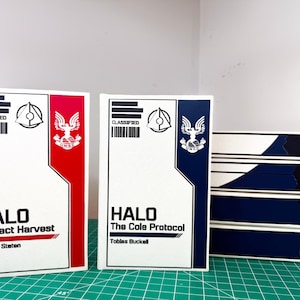 Halo Books: 1-6 - Handmade Rebound Custom Hardback