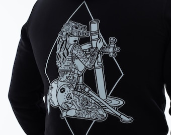 Printed Tactical Hoodie: Military Style Sweatshirt, Unisex Clothing