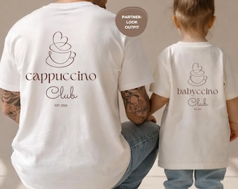 お父さんとお子さんのお揃いTシャツ – コットンシャツ – 父子／父娘セット – ファミリーコーデ – お父さんへのプレゼント