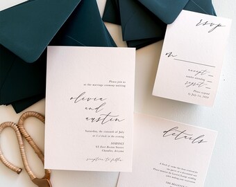 Austin Wedding Invitation Suite | Customizable