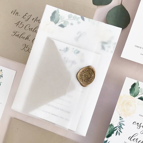 Vellum Invitation Wrap 4