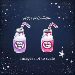 ACOTAR inspired Tamlin's Tears Kindle Sticker - Romantasy Book Decal image 2