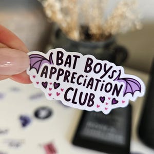 ACOTAR inspired kindle sticker | Bat Boys Sticker | Rhys, Cassian, Azriel decal | Romantasy sticker | book accessory, bookish decal